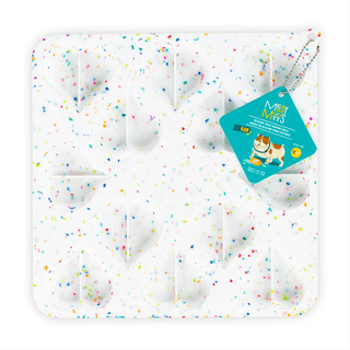 Messy Mutts Confetti Heart Shape Silicone Treat Mold