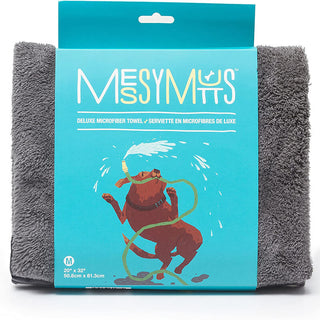 Messy Mutts Ultra Soft Microfiber Towel with Hand Pockets