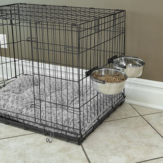 Midwest Pets Snap'y Fit Stainless Steel Dog Bowl