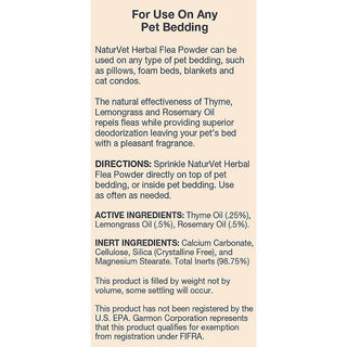 Naturvet Herbal Flea Powder