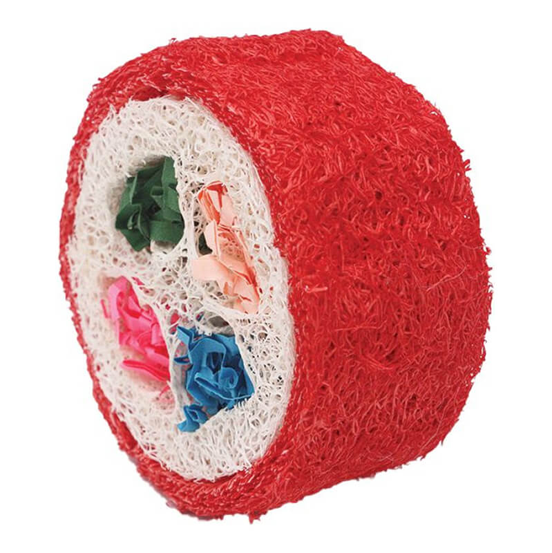 Nibbles Loofah Deluxe Sushi Roll Chew