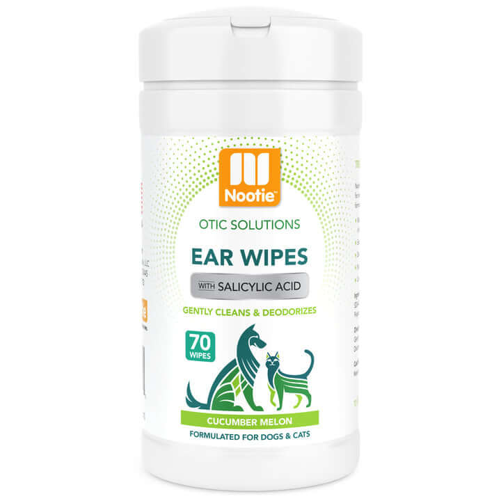 Nootie Otic Solutions Ear Wipes - Cucumber Melon
