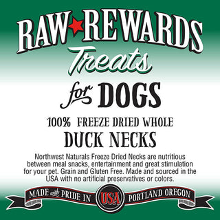 Northwest Naturals Freeze-Dried Duck Necks 5oz