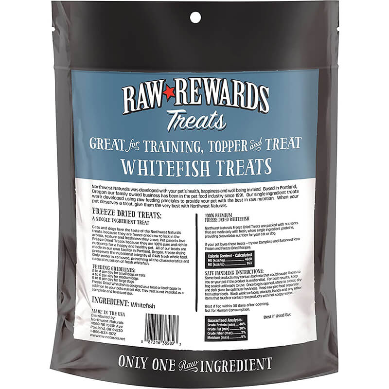 Northwest Naturals Freeze-Dried Whitefish