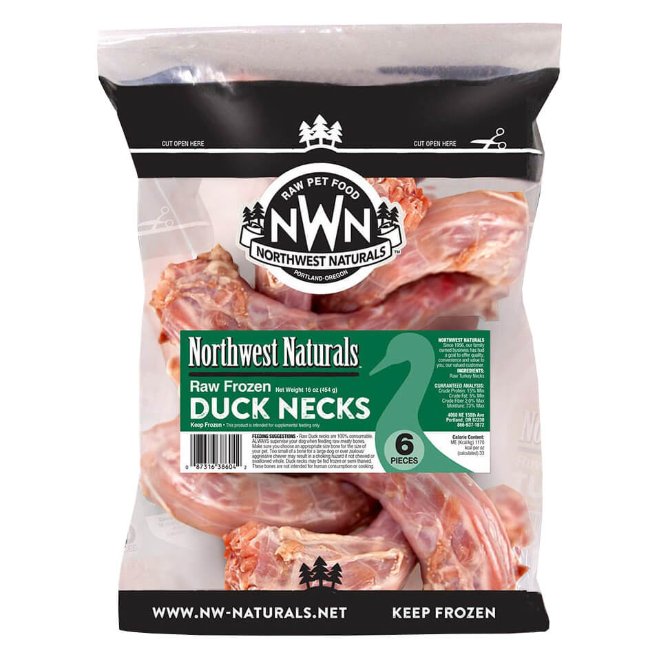 Northwest Naturals Raw Frozen Duck Necks