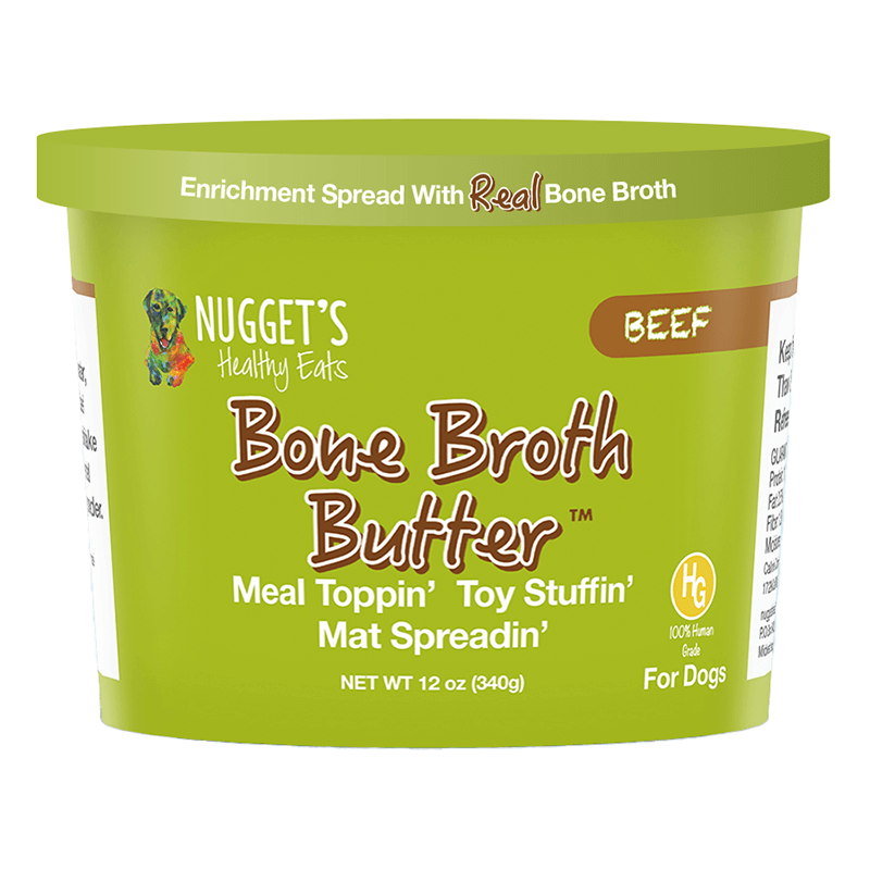 Nugget's Healthy Eats Beef Bone Broth Butter