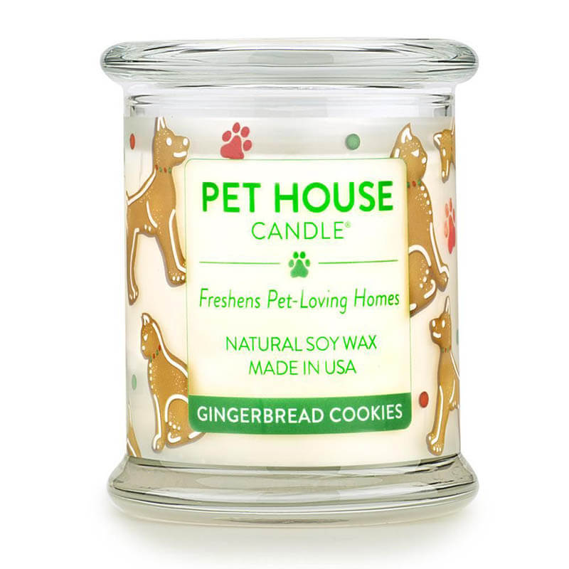 One Fur All Pet House Candle - Gingerbread Cookies