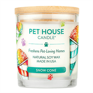 One Fur All Pet House Candle - Snow Cone