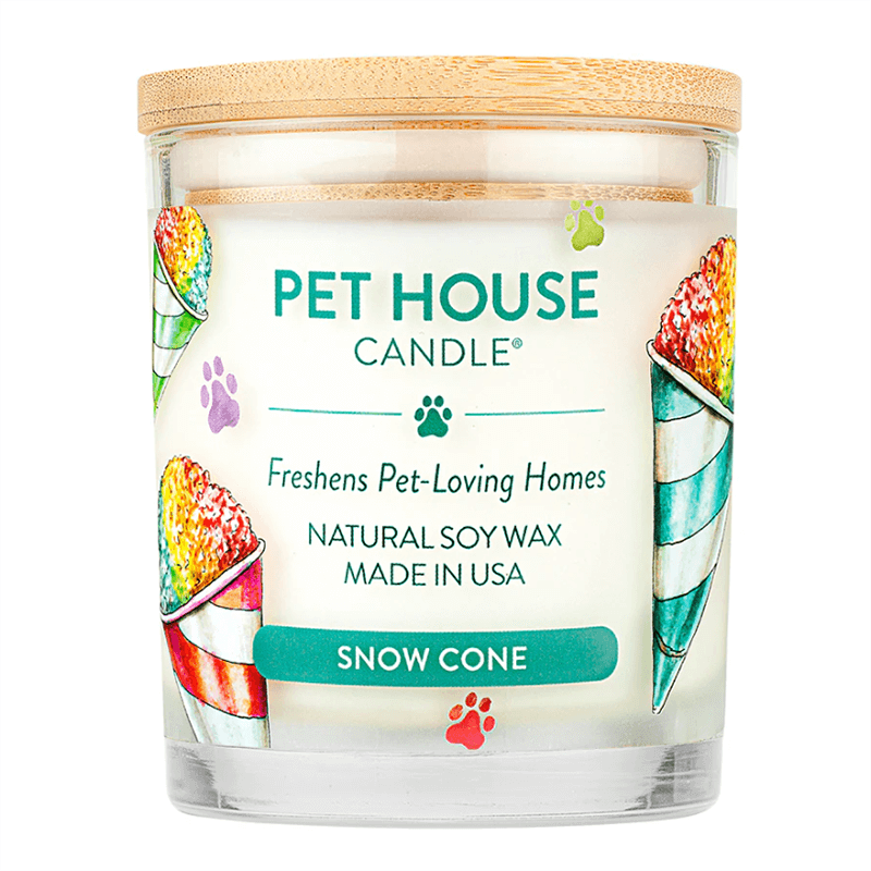 One Fur All Pet House Candle - Snow Cone