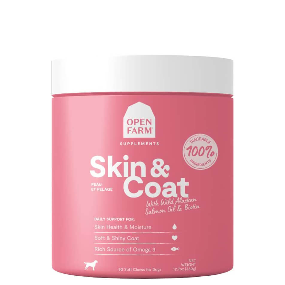 Open Farm Skin & Coat Supplement Chews