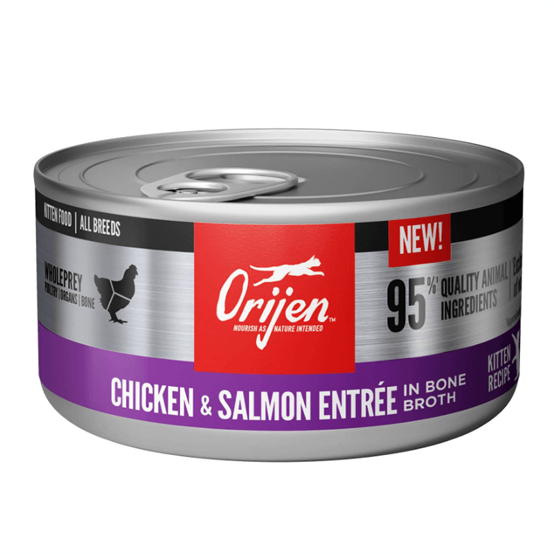 Orijen Cat Pate with Shreds Chicken & Salmon Kitten