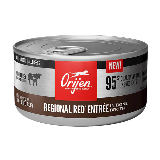 Orijen Cat Pate with Shreds Regional Red