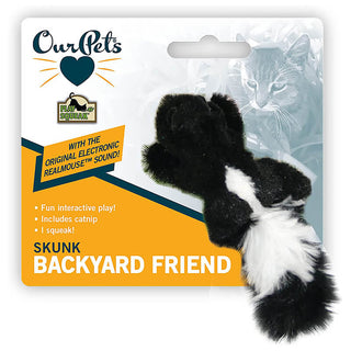 Our Pets Play N' Squeak Skunk