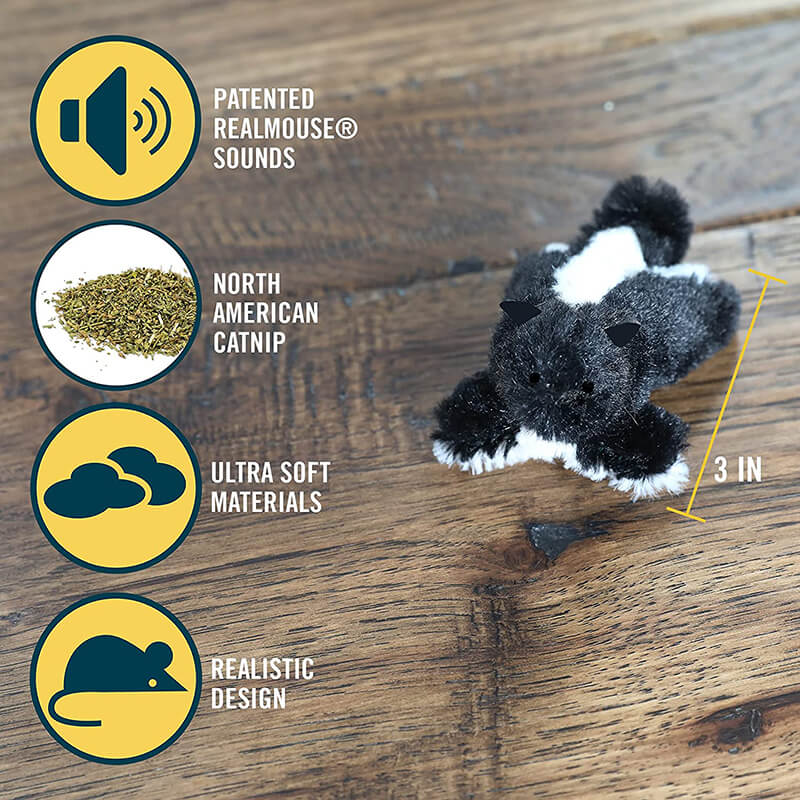 Our Pets Play N' Squeak Skunk