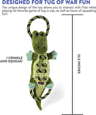 Outward Hound Ropes-A-Go-Go Plush Gator