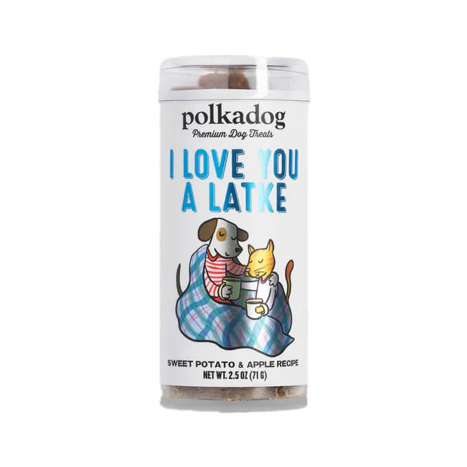 Polka Dog I Love You a Latke Holiday Dog & Cat Treats