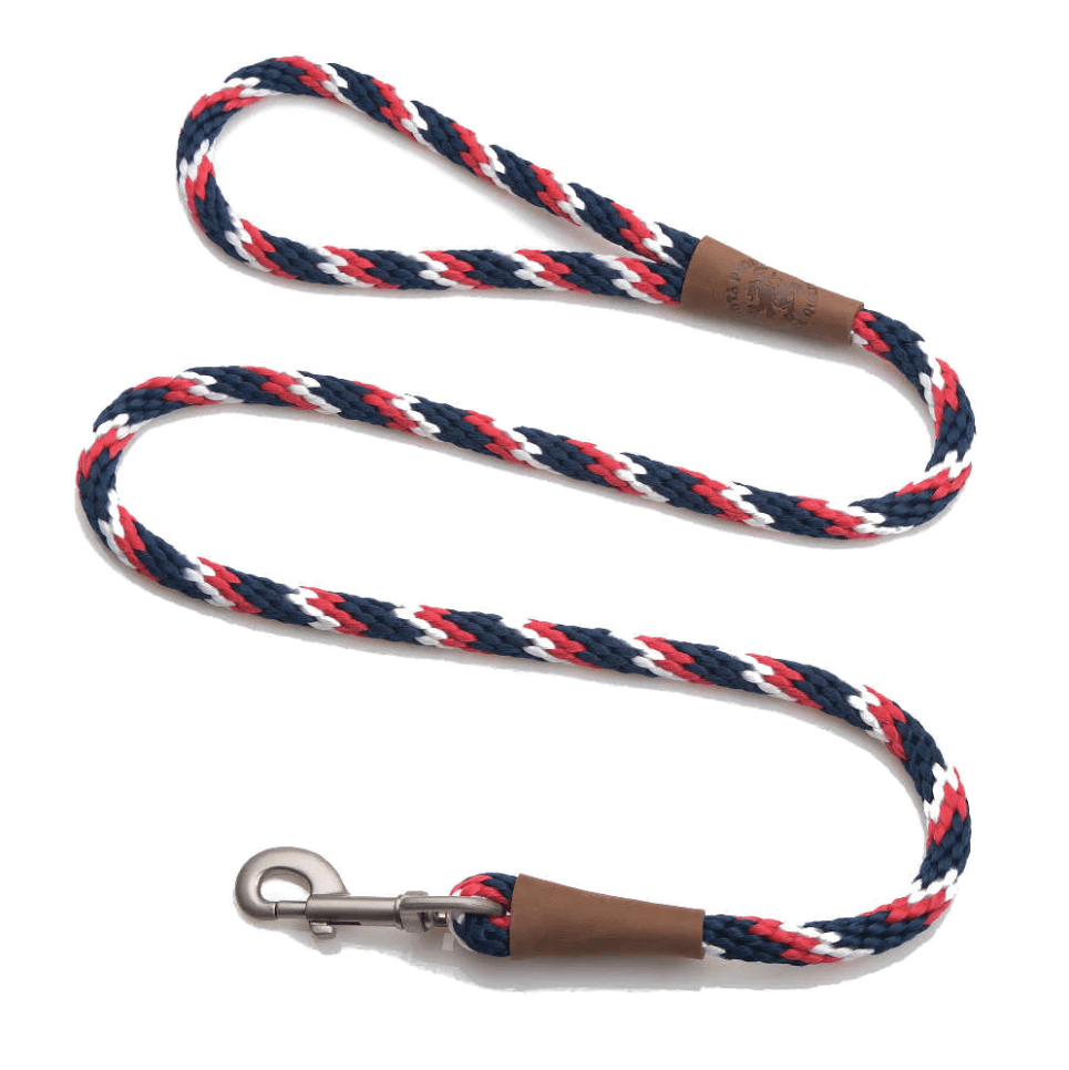 Mendota Snap Leash TriColor