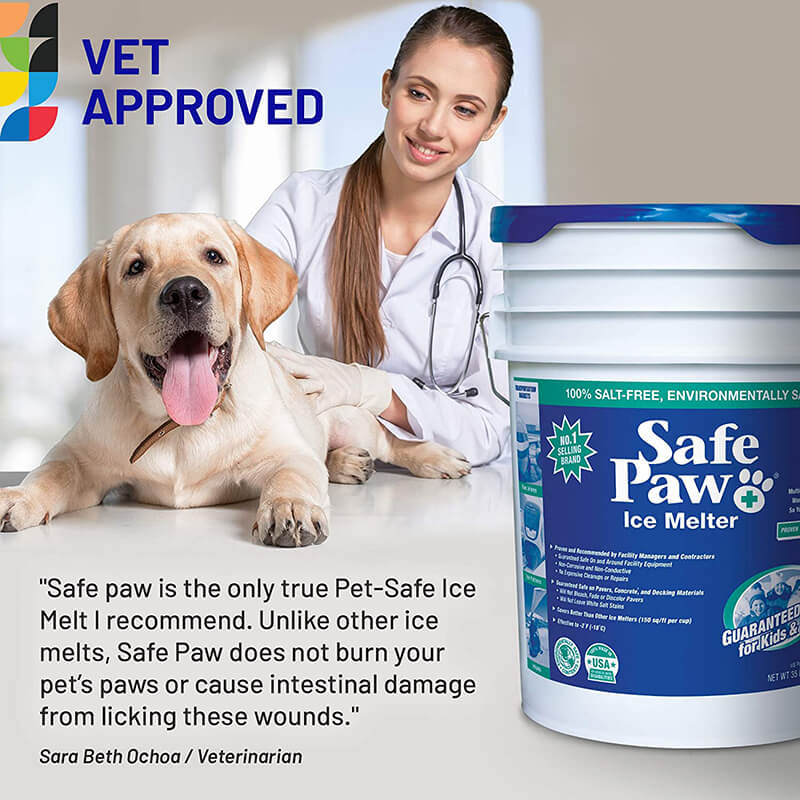 Safe Paw Ice Melt vet approved