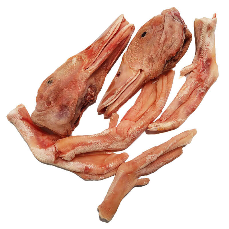 Savage Cat Frozen Duck Heads & Feet out of box