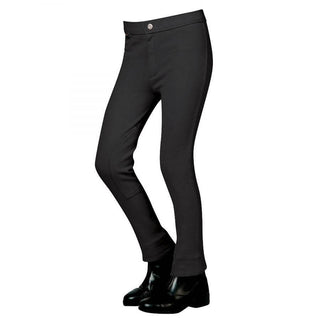 Saxon Kids Adjustable Waist Jodhpurs black
