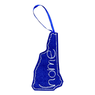 Sew Much - State Felt 'home' Ornament - NH