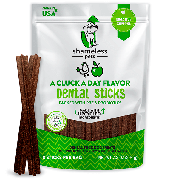 Shameless Pet A Cluck a Day Dental Sticks