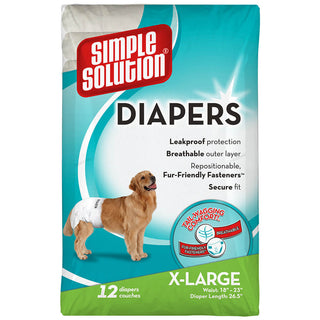Simple Solution Disposable Dog Diapers