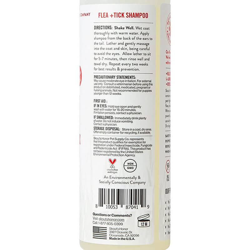 Skout's Honor Flea & Tick Shampoo