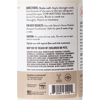 Skout's Honor Probiotic Detangler Dog of The Woods