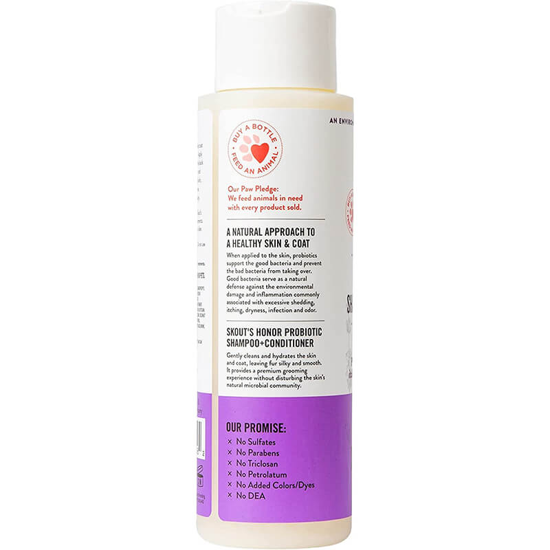 Skout's Honor Probiotic Lavender Shampoo + Conditioner