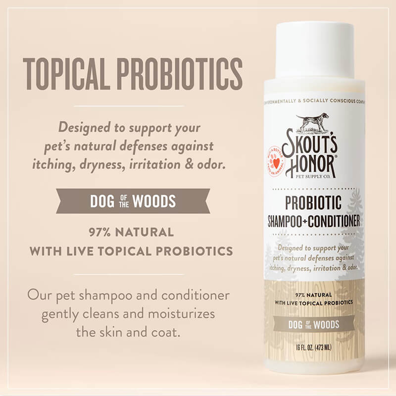 Skout's Honor Probiotic Shampoo Dog of The Woods
