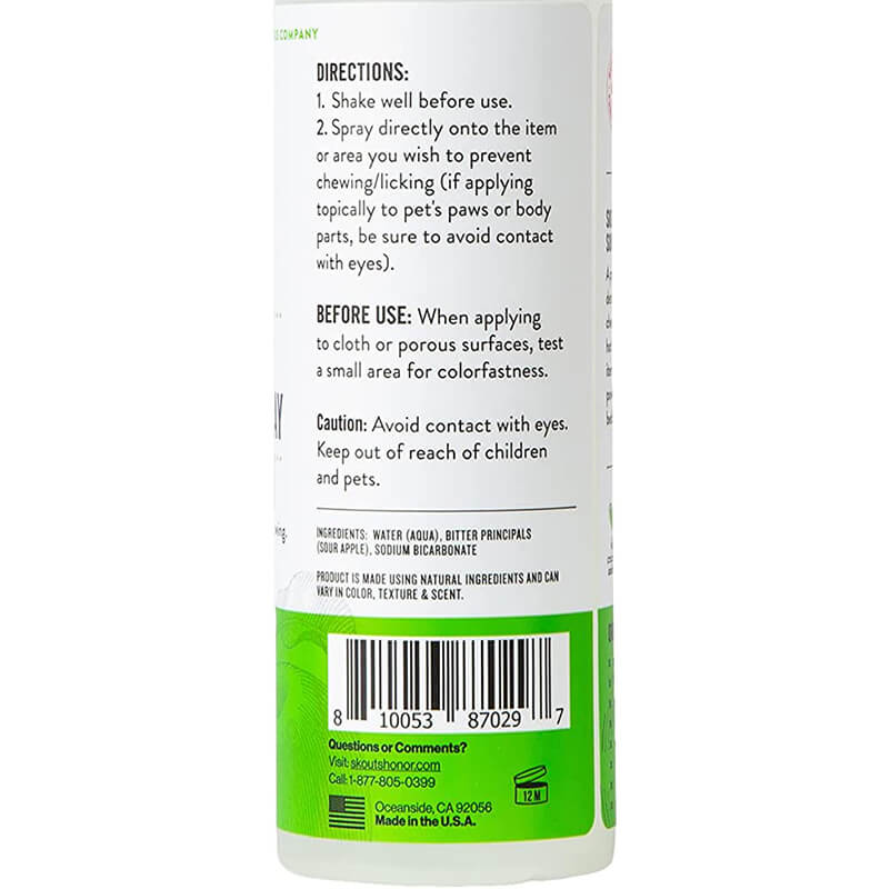 Skout's Honor Super Sour Anti Chew Spray