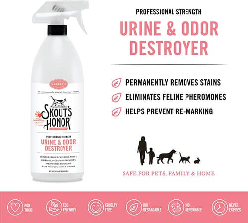Skout's Honor Cat Urine and Odor Destroyer