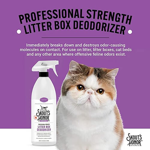 Skout's Honor Cat Litter Box Deodorizer 