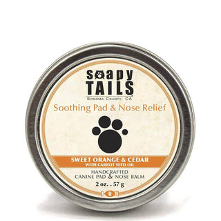 Soapy Tails Pad & Nose Relief Balm - Sweet Orange & Cedar