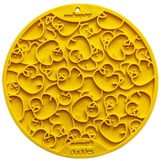 SodaPup Duckies Lick Mat with Suction Cups