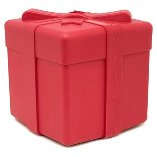 SodaPup Treat Dispenser Holiday Gift Box Chew Toy