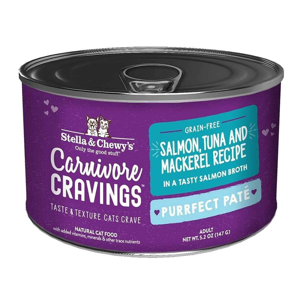 Stella & Chewy's Carnivore Cravings Salmon, Tuna & Mackerel Pate