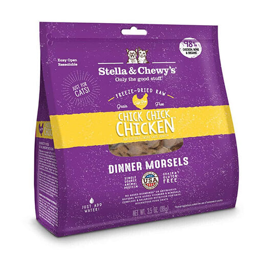 Stella & Chewy's Freeze Dried Raw Dinner Morsels Chick, Chick, Chicken