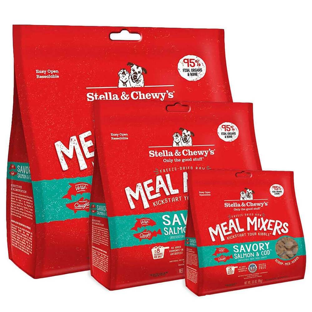 Stella & Chewy's Meal Mixers Savory Salmon & Cod