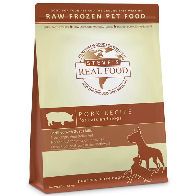 Steve's Real Food Raw Frozen Pork