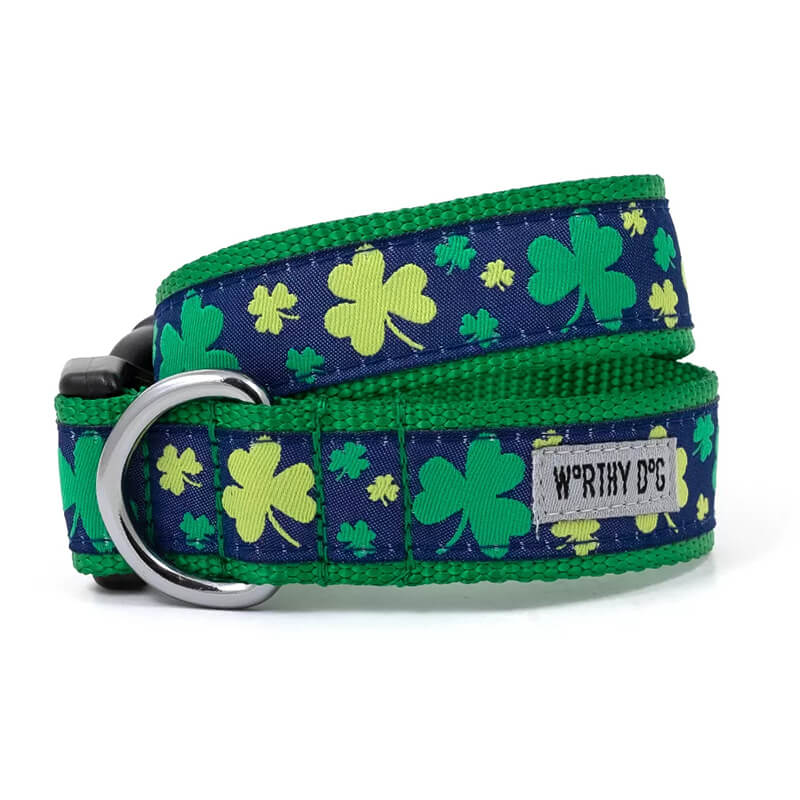 The Worthy Dog Collar Lucky Shamrock