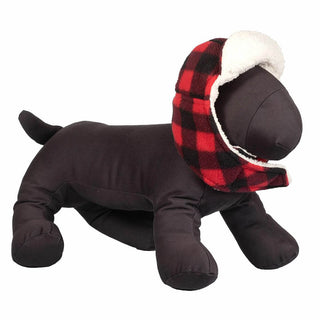 The Worthy Dog Red Buffalo Aviator Hat