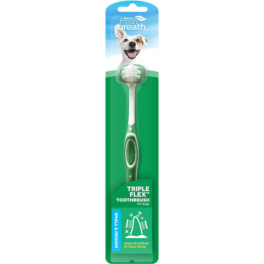 Tropiclean Freshbreath Triple Flex Toothbrush