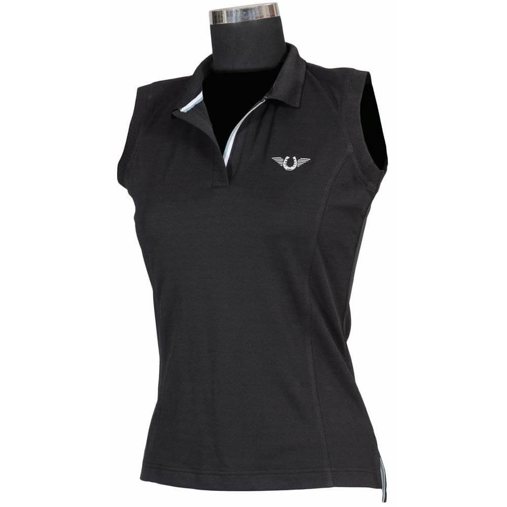 TuffRider Ladies Tech Sleeveless Polo Shirt