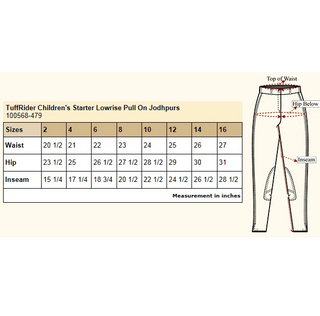Tuffrider Childs Pull On Jodhpurs
