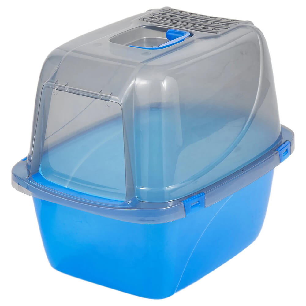 Van Ness Translucent Enclosed Cat Litter Pan