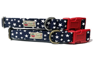Very Vintage Organic Cotton Collar Star Spangled