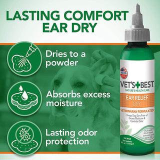 Vet's Best Ear Relief Dry Formula