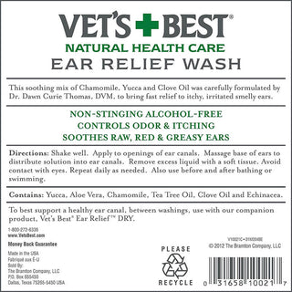 Vet's Best Ear Relief Wash
